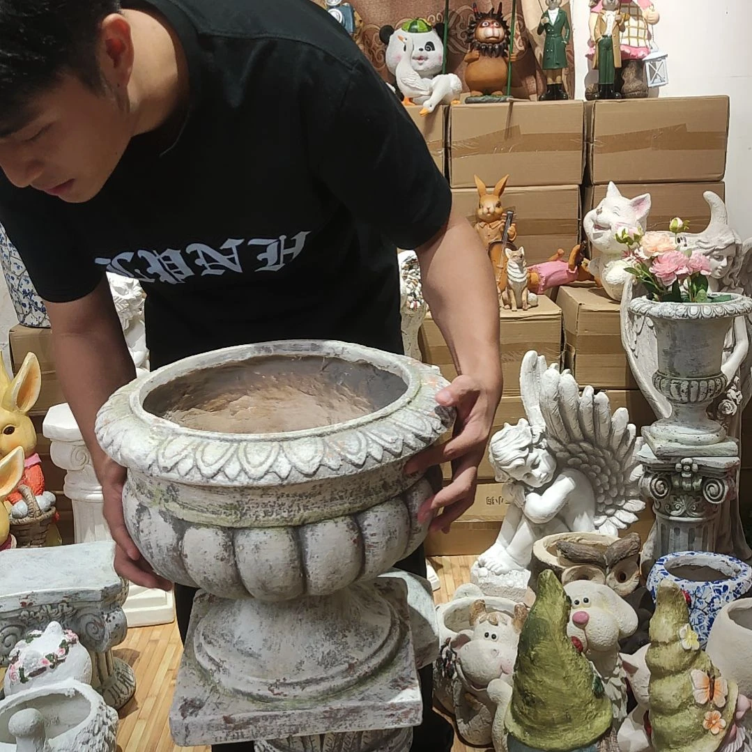 合成树脂复古大盆