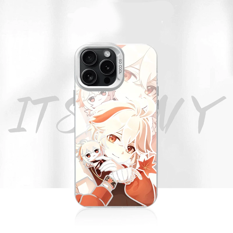 枫原万叶手机壳防指纹爆款二次元动漫苹果华为小米ins风