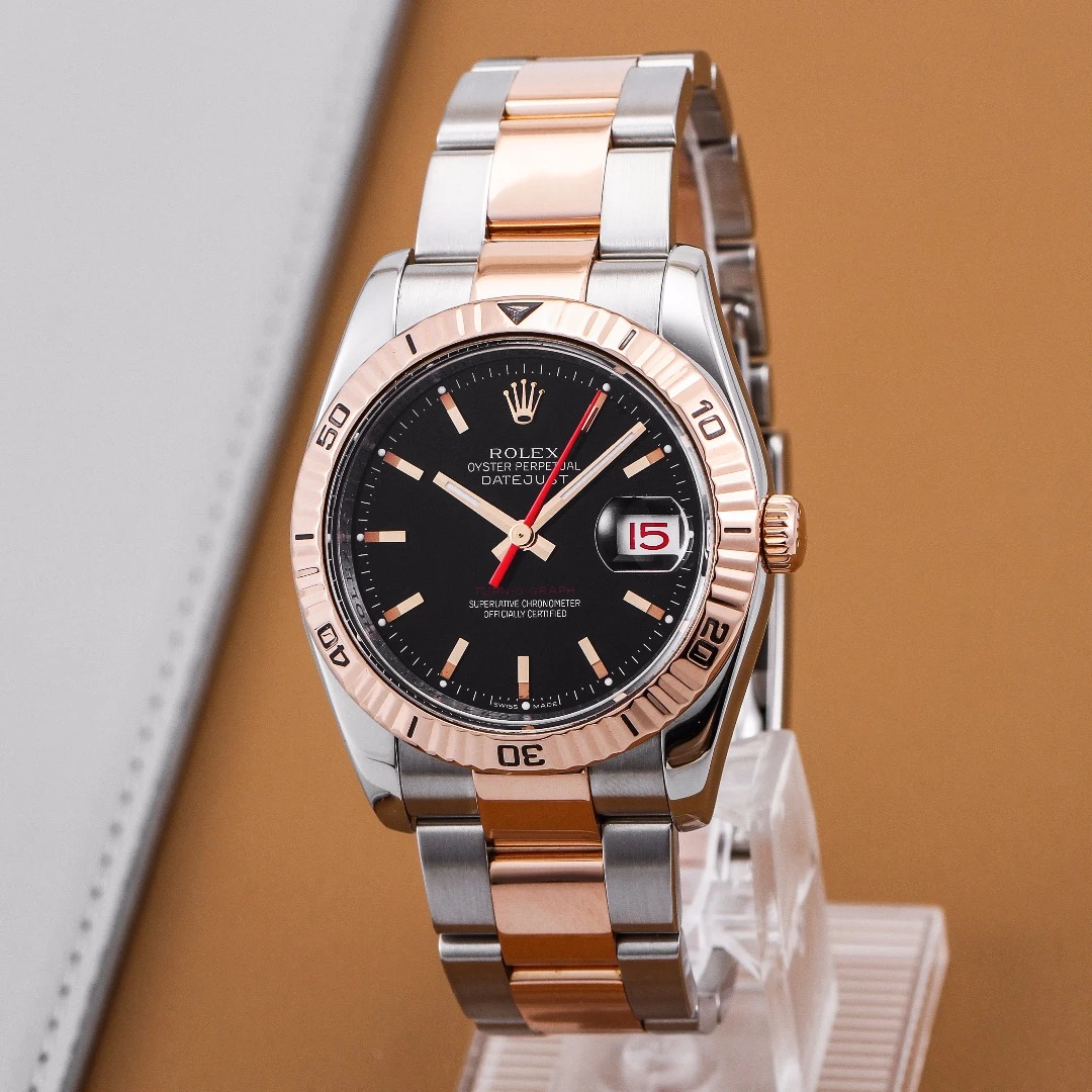 99新 Rolex/劳力士 自动机械男表爬山虎日志型系列116261