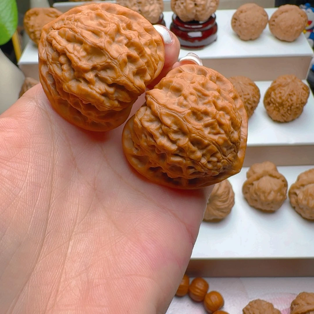 把件核桃然****袄40尺寸金牛