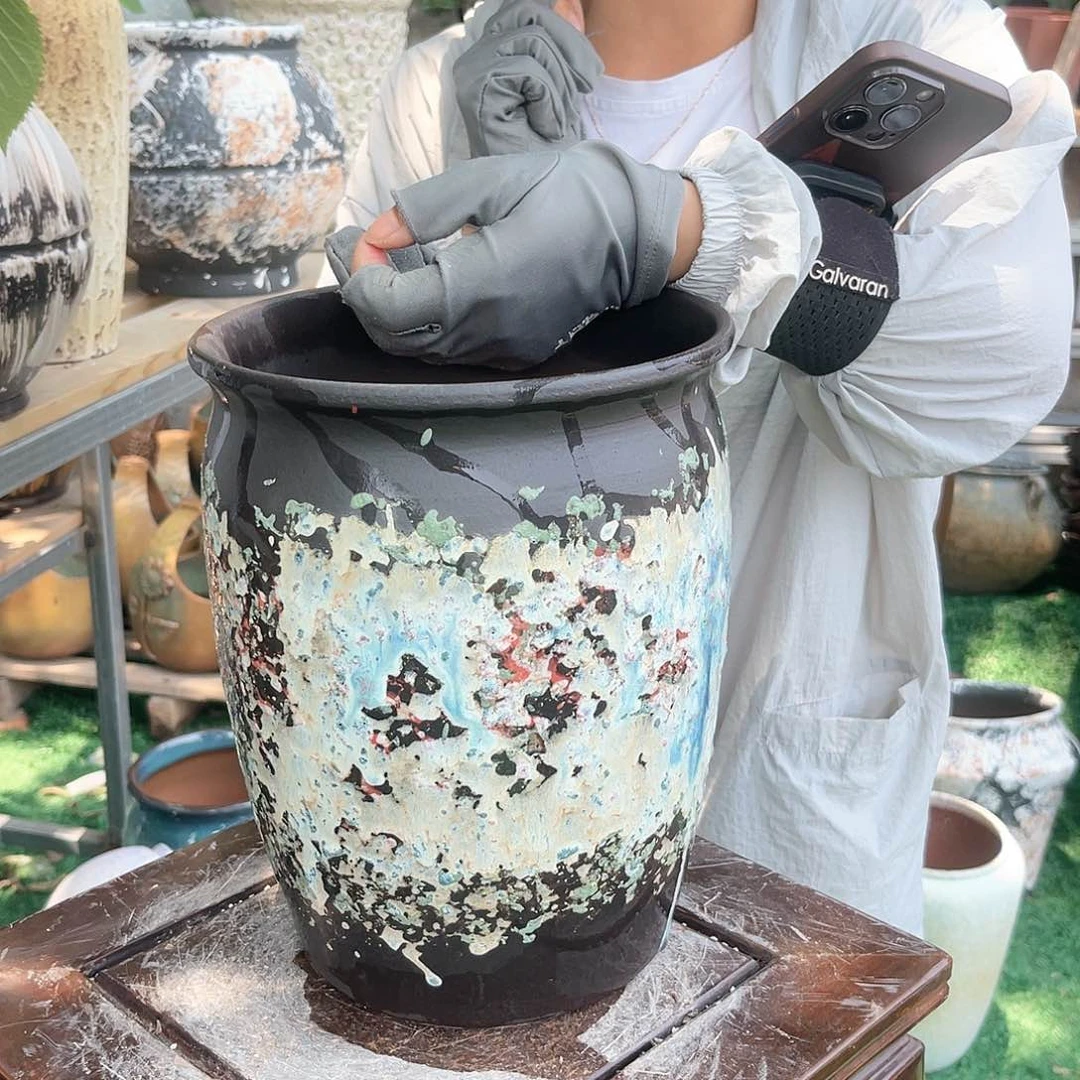 紫砂花盆王嫂花盆直播0530-福利7 高25口20