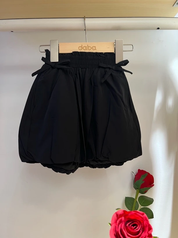 30671B 达巴夏季女宝花苞短裤