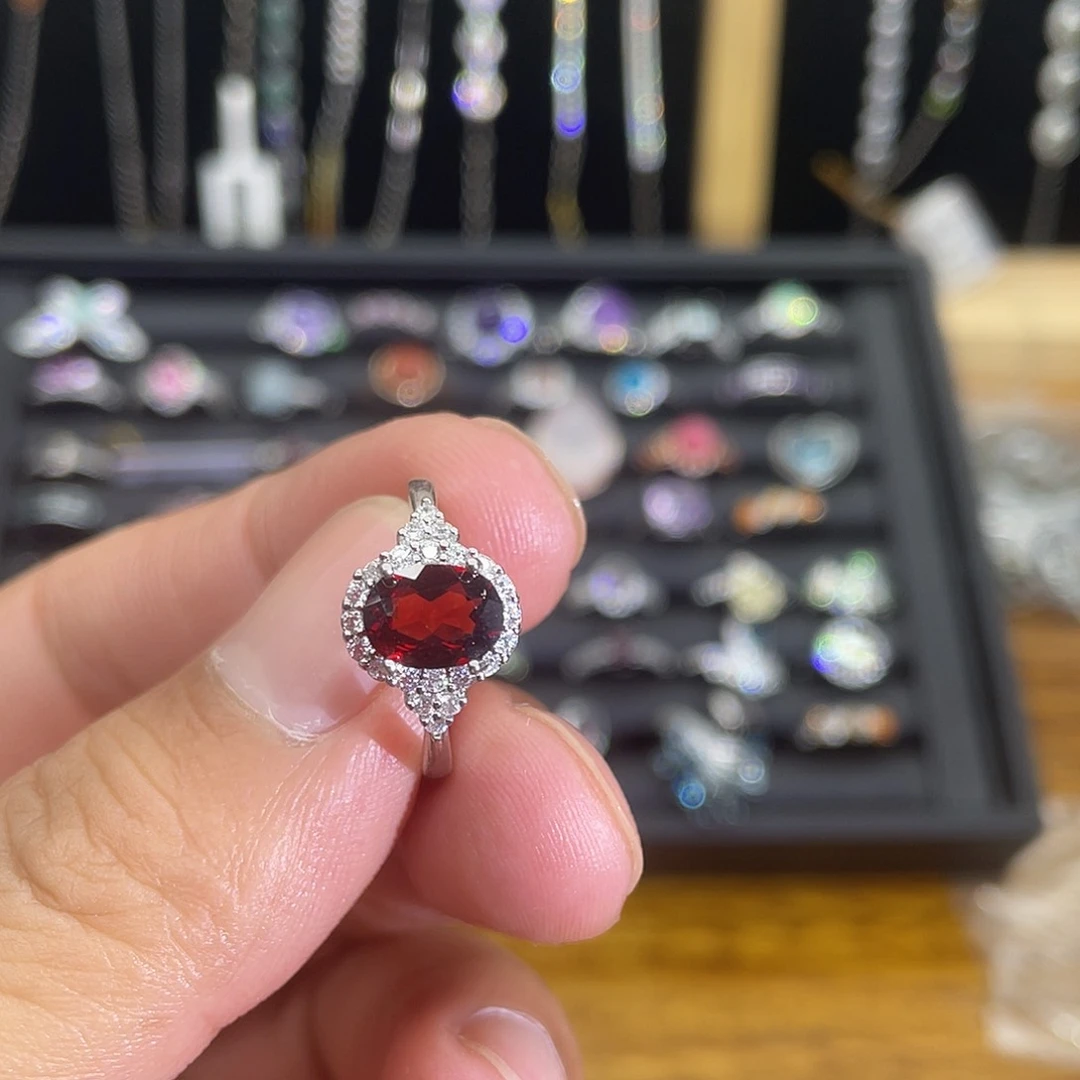 紫晶珠宝半成品未镶嵌