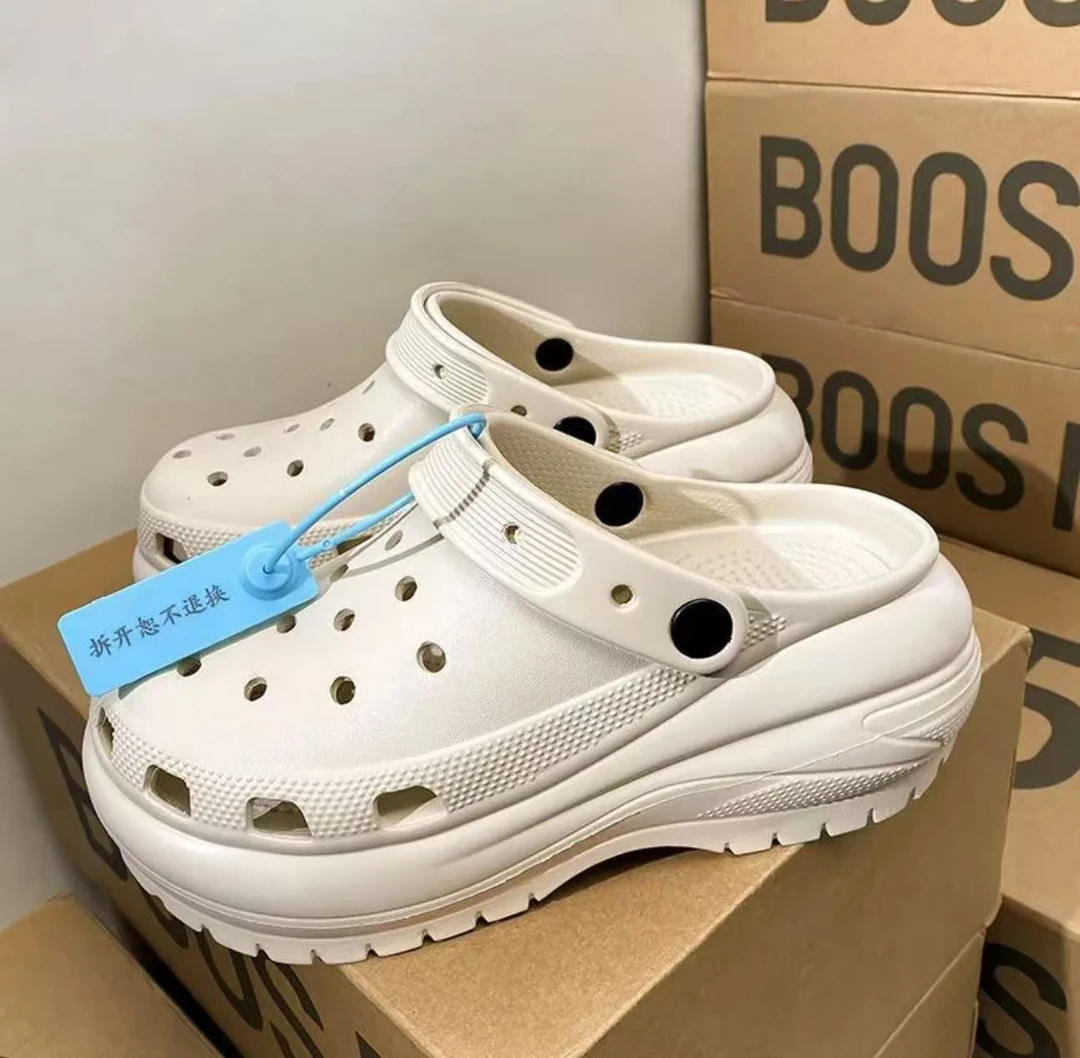 断码过款男女情侣夏季户外室内运动休闲沙滩洞洞鞋