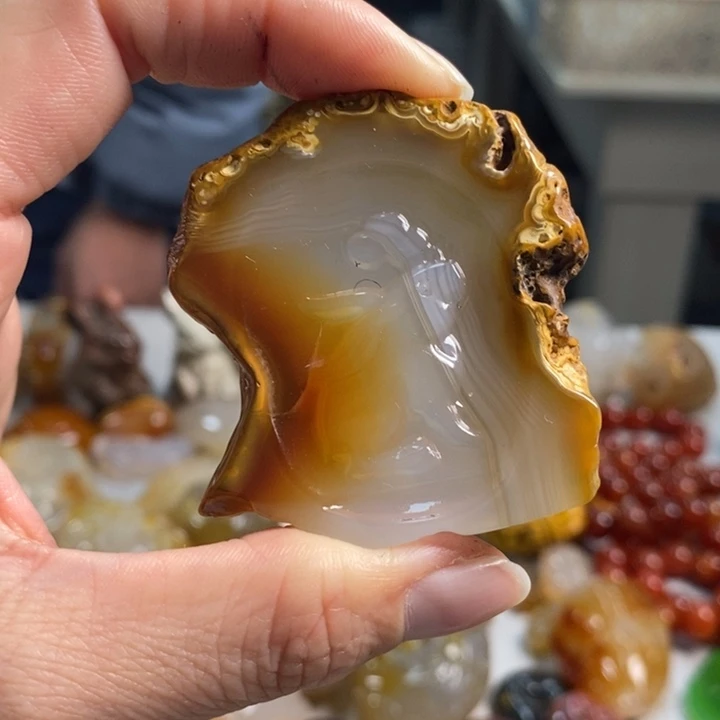 玛瑙/玉髓吊坠(不含链)未镶嵌