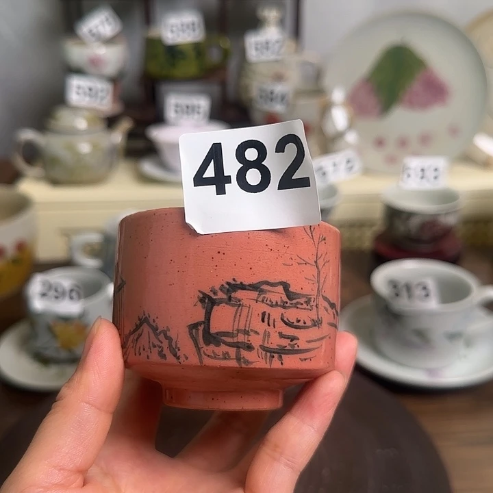 杯子482 景德镇手工手绘