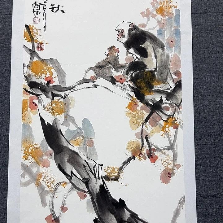 国画书画作品多次
