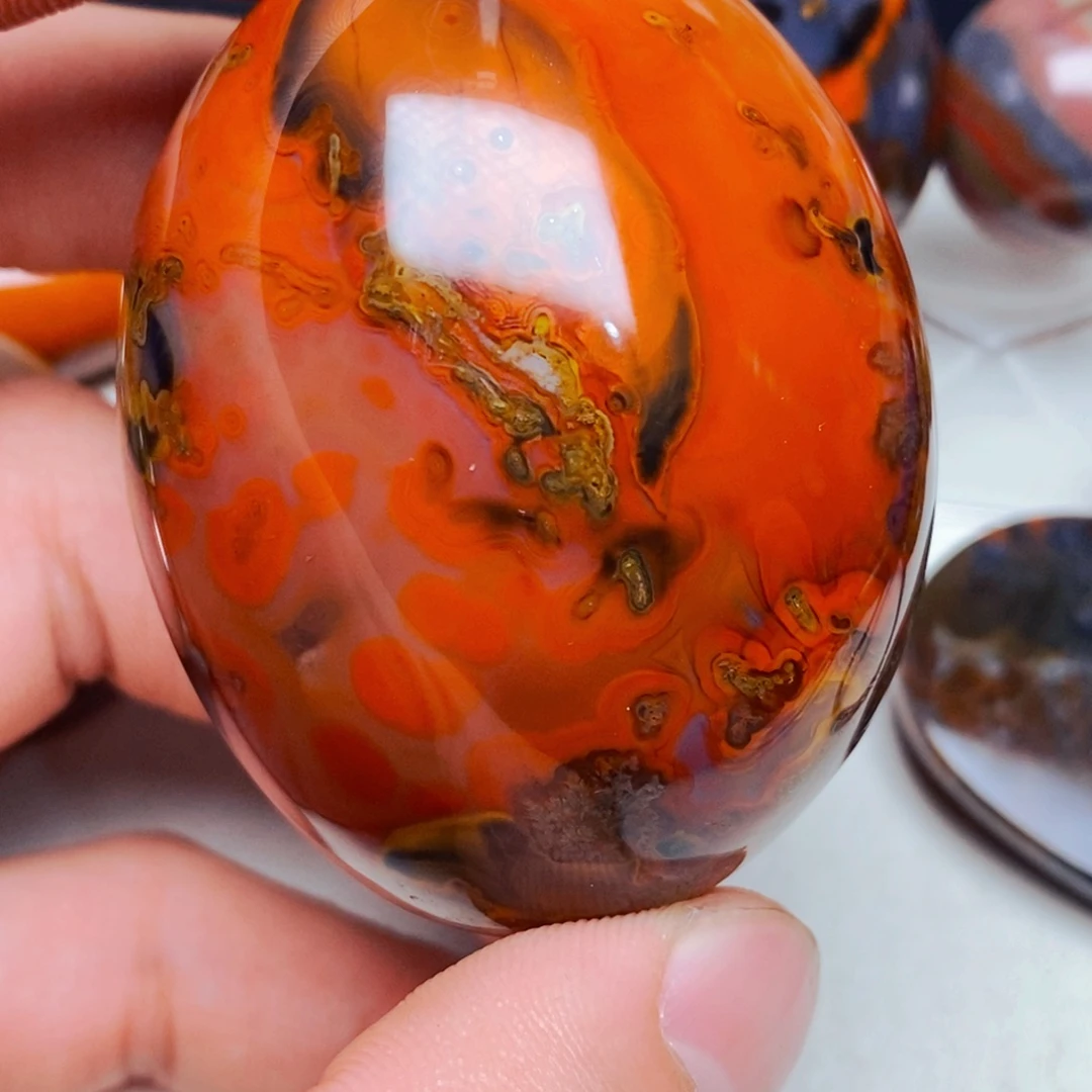 。***。玛瑙/玉髓未镶嵌颈饰