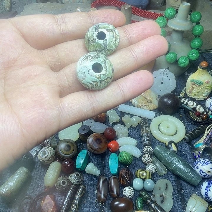 玛瑙/玉髓合金颈饰