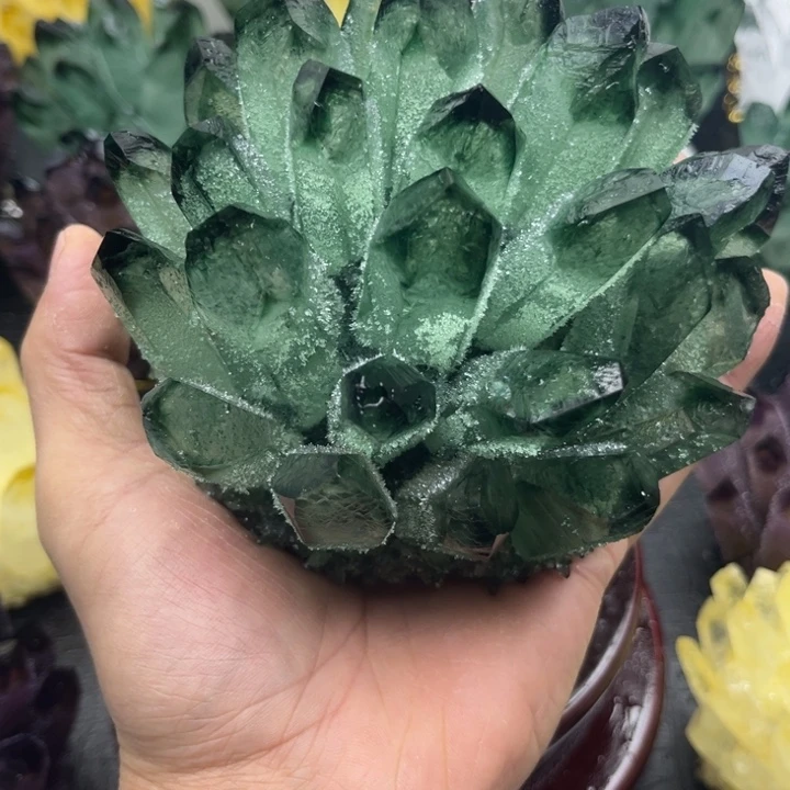 琉璃手工艺品皇*晶簇