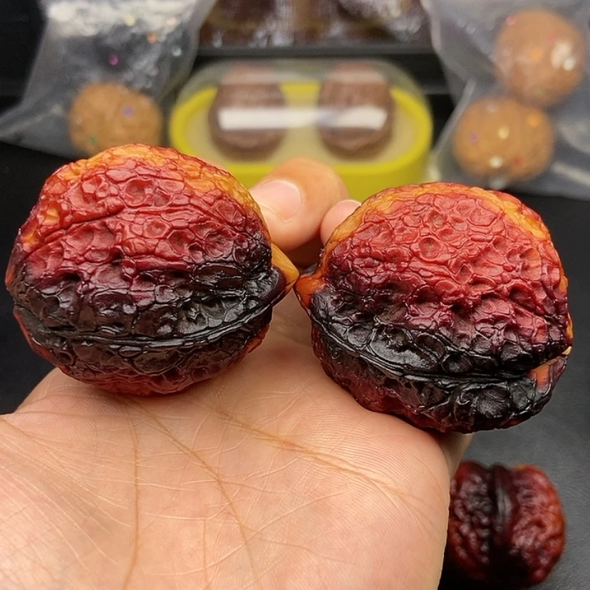 【闪购商品】把件文玩核桃44尺蟾祖67.2克