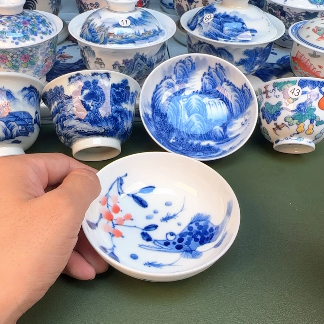 纯手工纯手绘茶具64