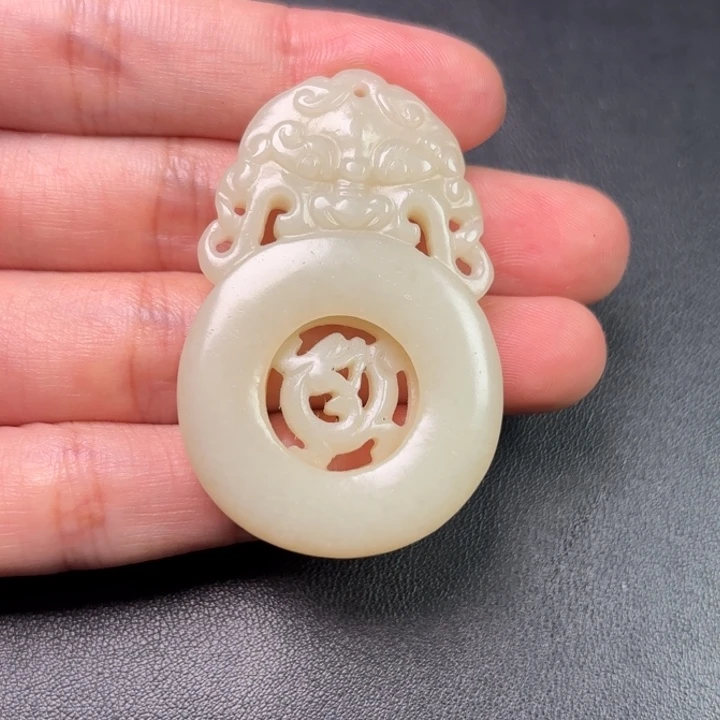 和田玉未镶嵌挂件1****0