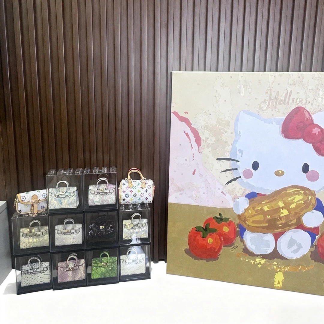 Mini小象潮玩可爱耳机包饰品挂件女生迷你创意时尚ins