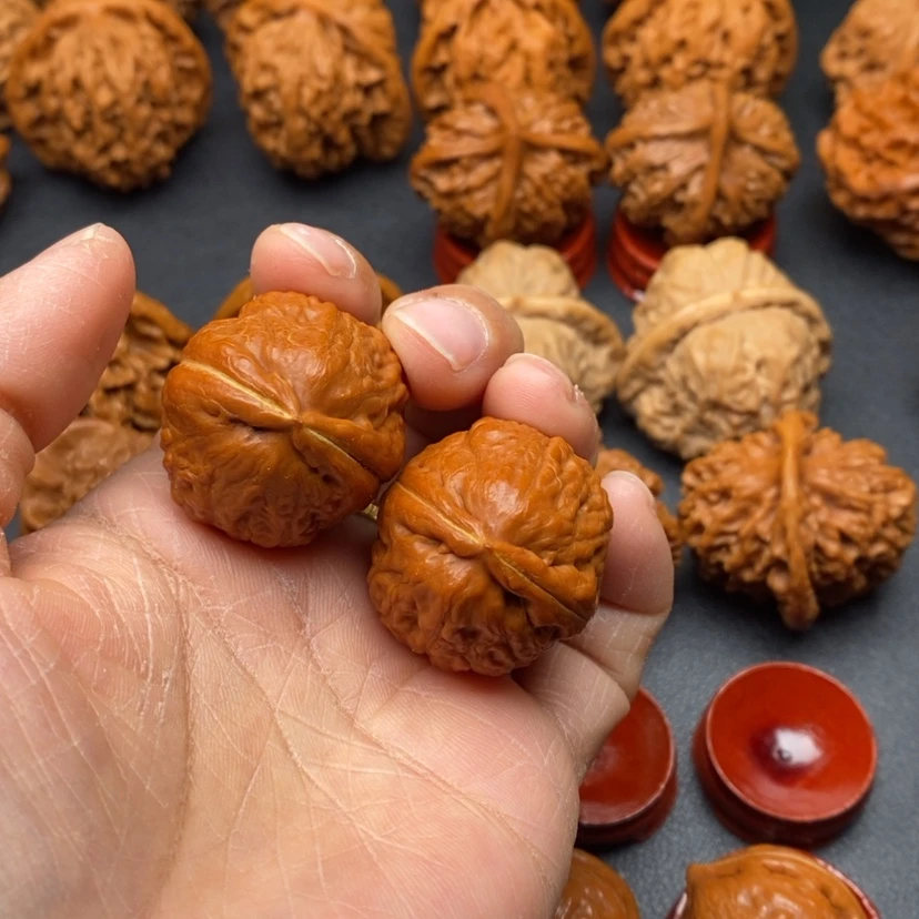 【闪购商品】文玩核桃把件古蝉