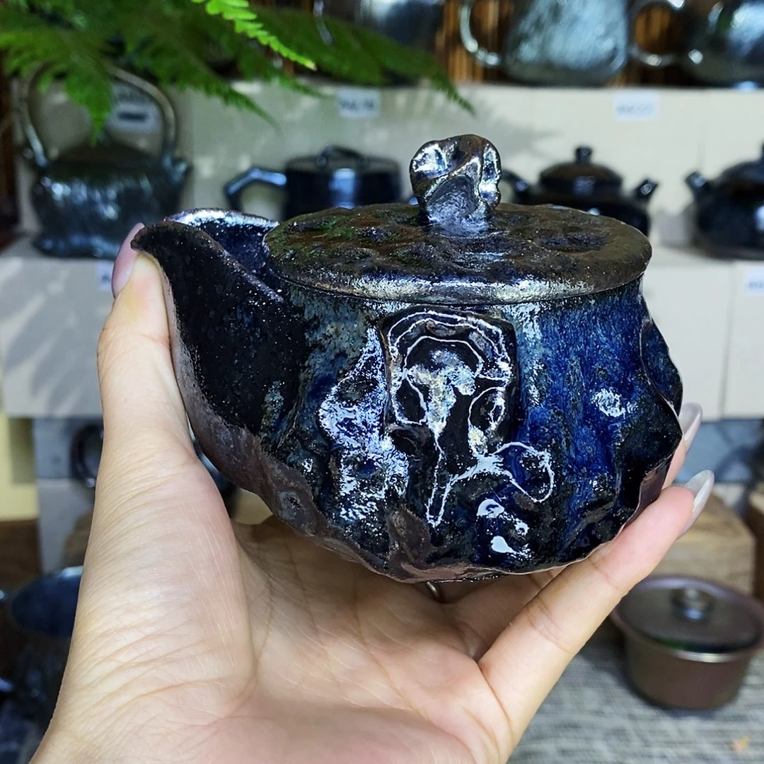 壶云南建水紫陶柴烧
