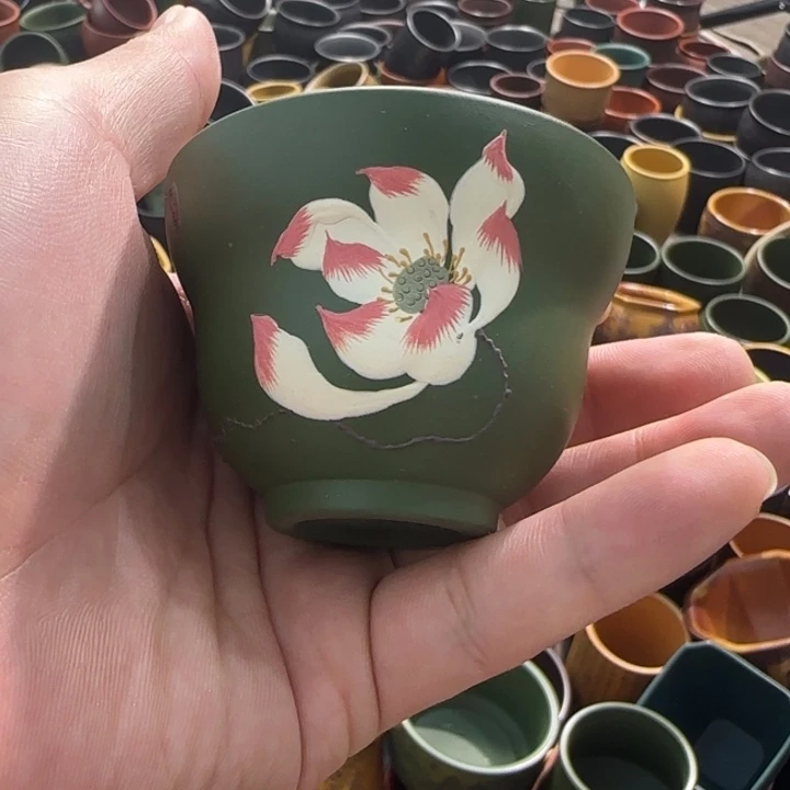 茶杯紫砂全手工制作工艺