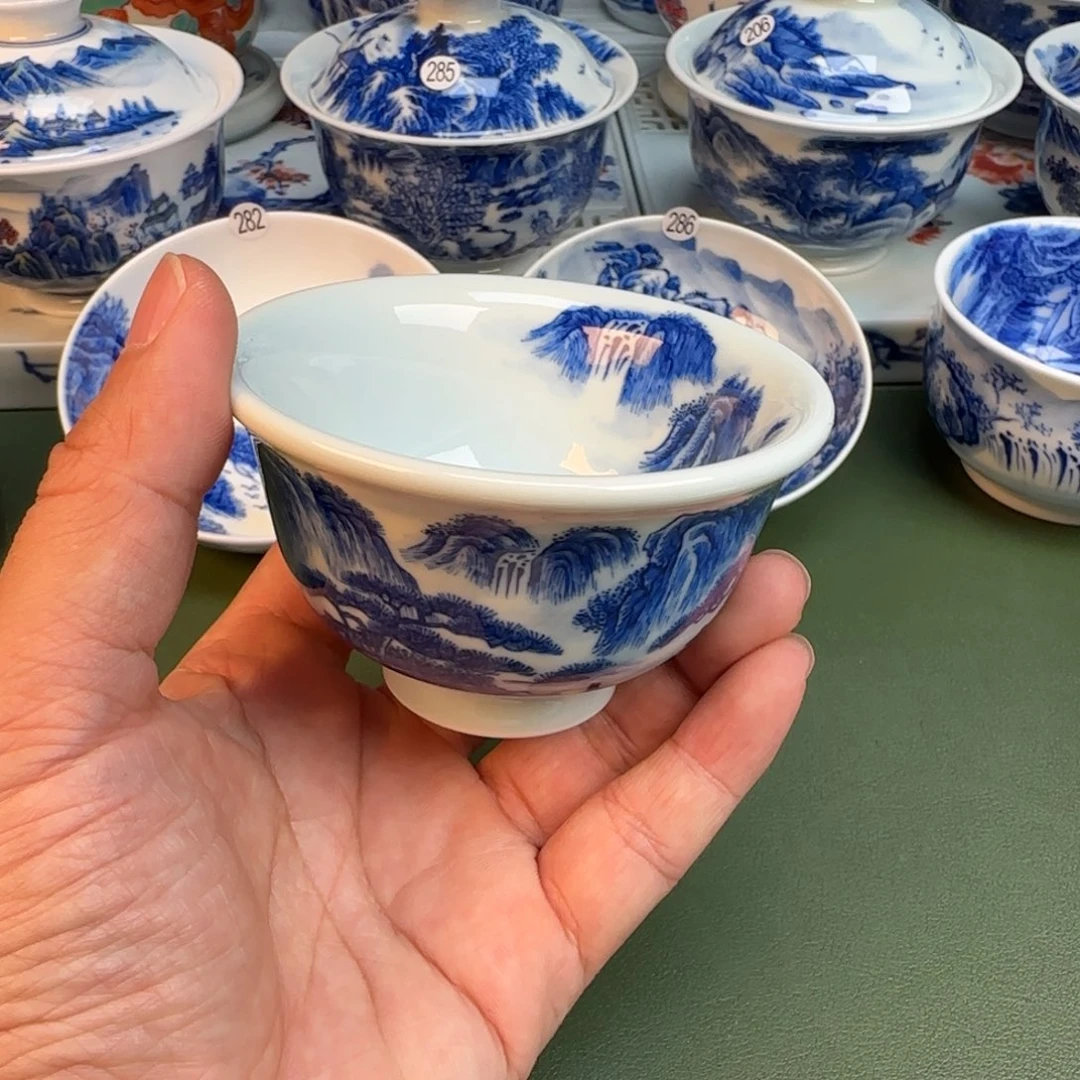 陶纯手工纯手绘茶具226