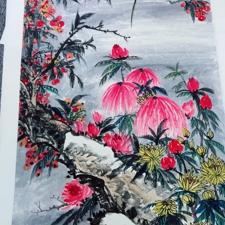 手绘作品全场放漏