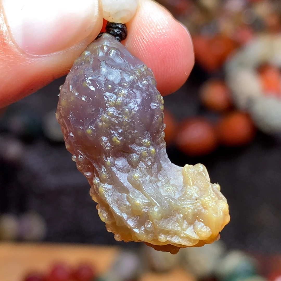 未镶嵌玛瑙/玉髓珠宝半成品