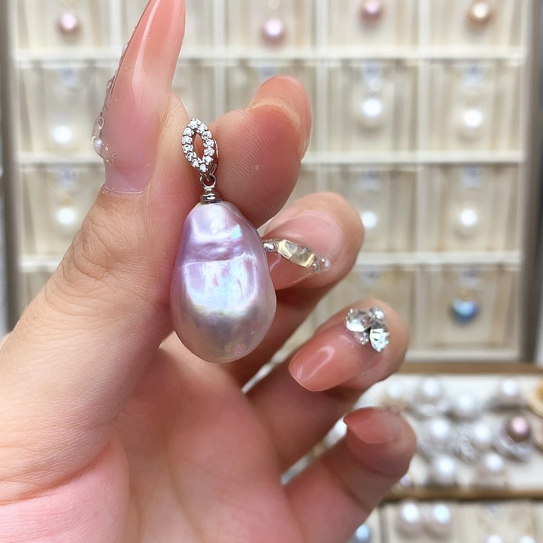 淡水珍珠合金颈饰