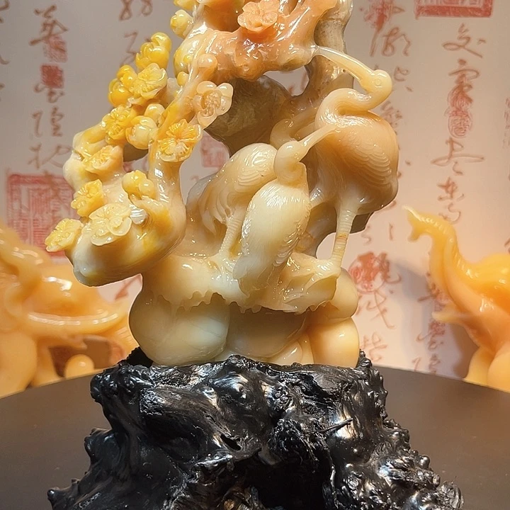 寿山石雕刻工艺山水