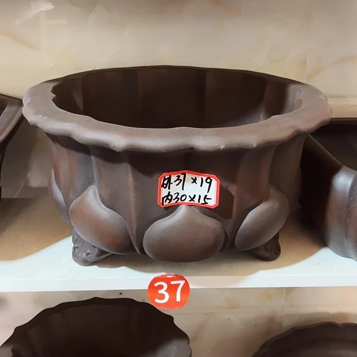 紫砂花盆紫砂花盆