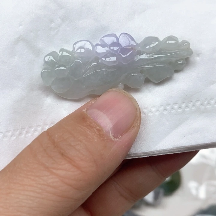 翡翠未镶嵌颈饰天然缅甸翡翠