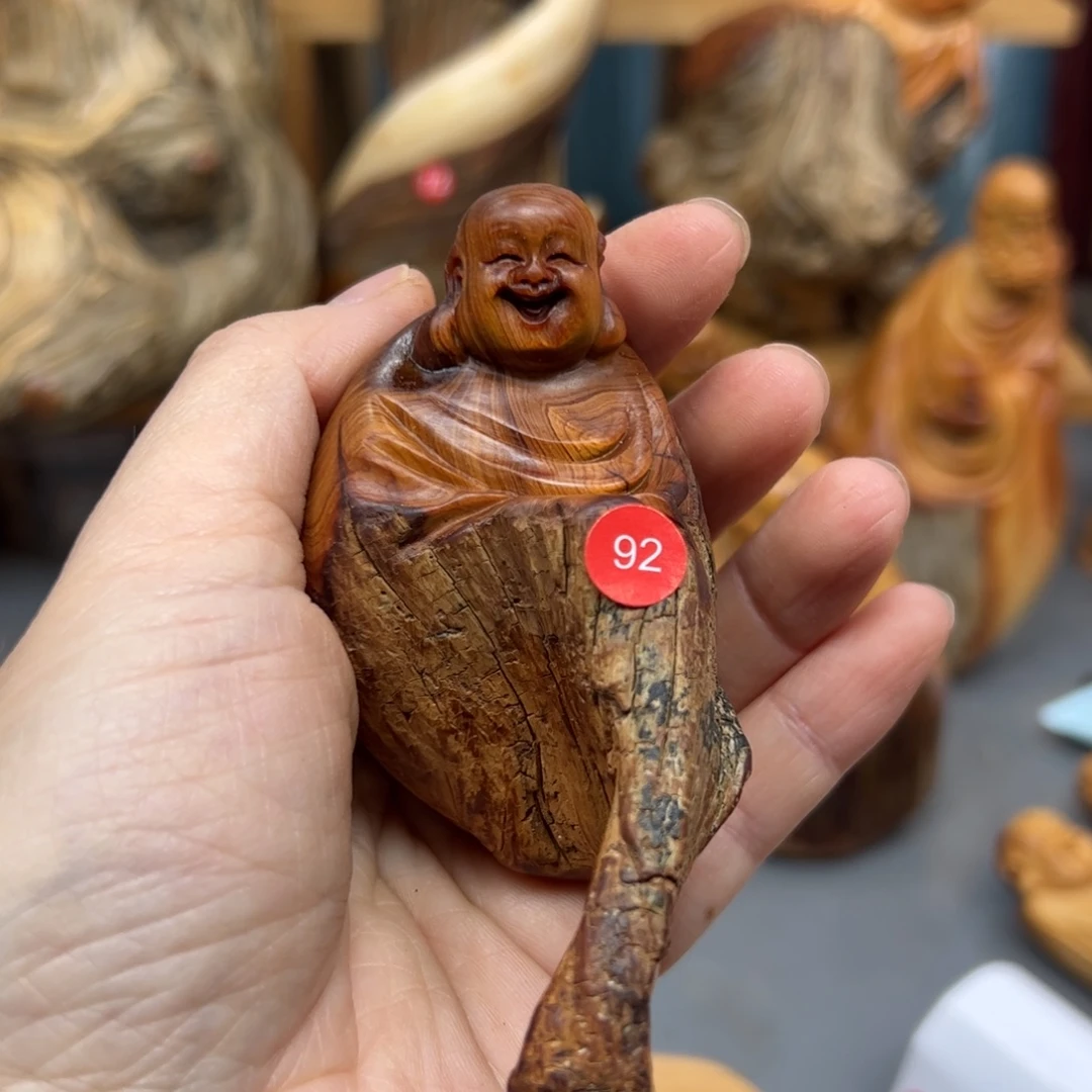 老***坦木崖柏木摆件手把件，