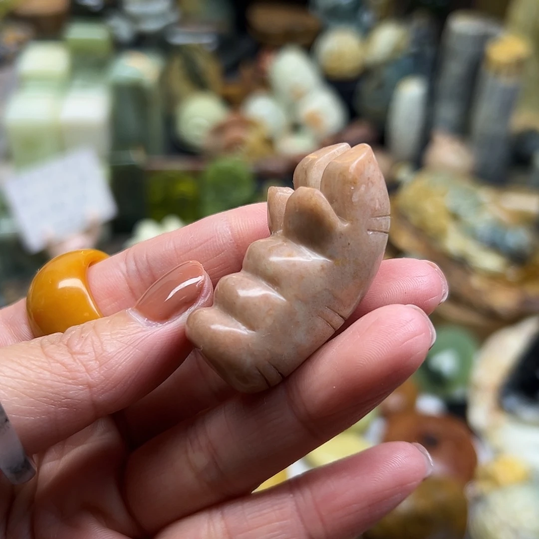 岫玉未镶嵌颈饰辽阳料猪蹄