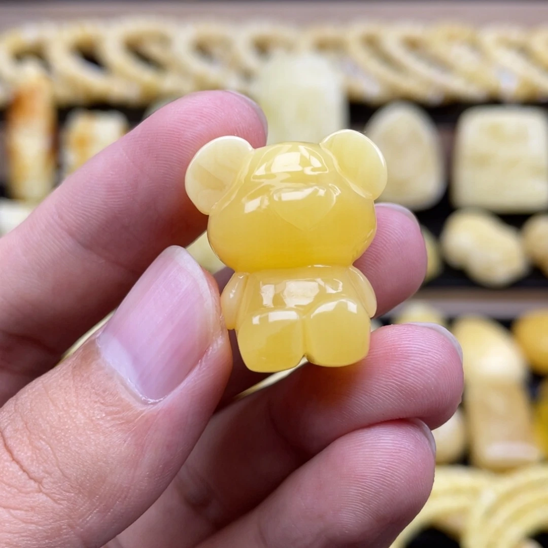裸石琥珀未镶嵌琥珀蜜蜡
