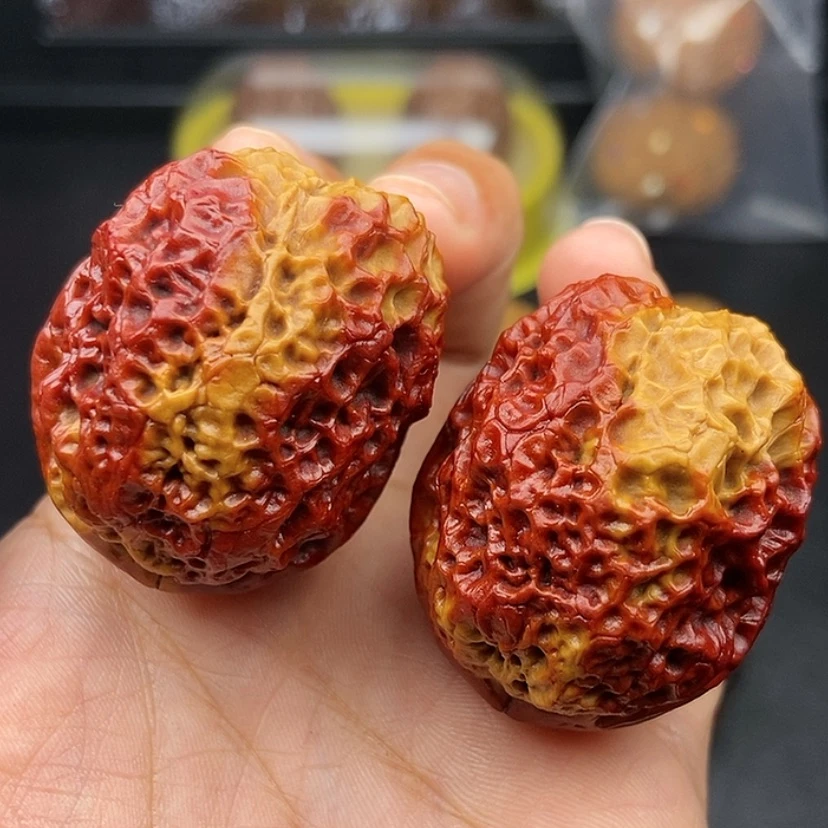 【闪购商品】把件文玩核桃41尺铁绣球