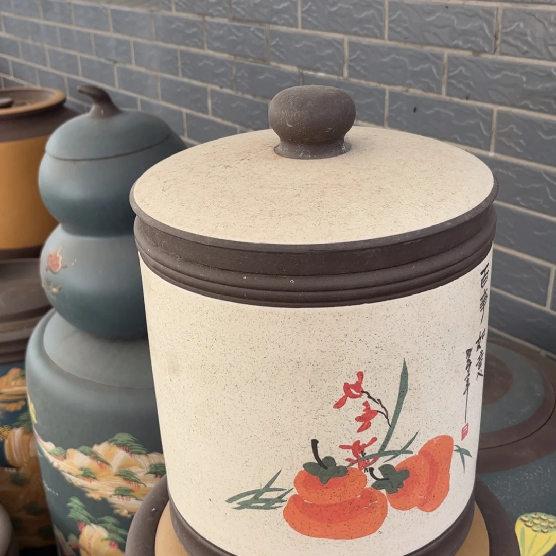 紫砂茶叶罐微瑕微瑕