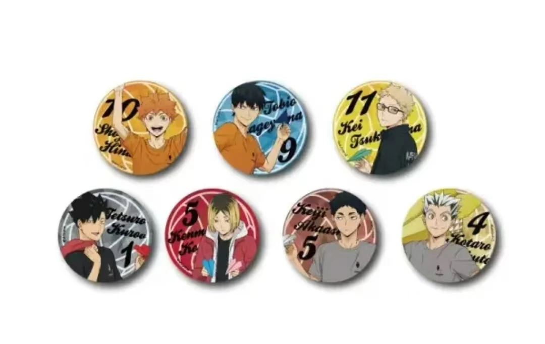 【排球少年】成田机场 纸飞机吧唧 盲盒