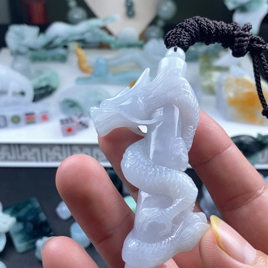 红***轩翡翠未镶嵌颈饰天然翡翠