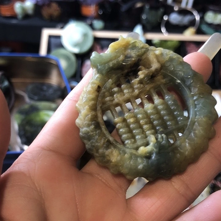 未镶嵌岫玉岫玉挂件