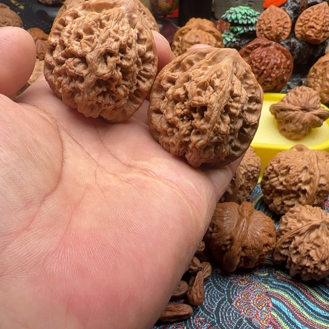 吊坠文玩核桃全品水龙纹43