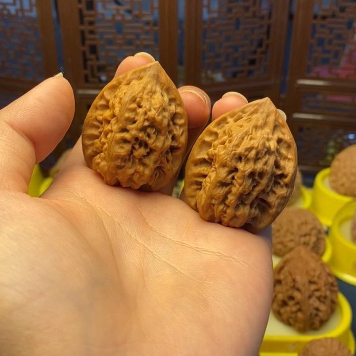 把件文玩核桃34小众罗汉头