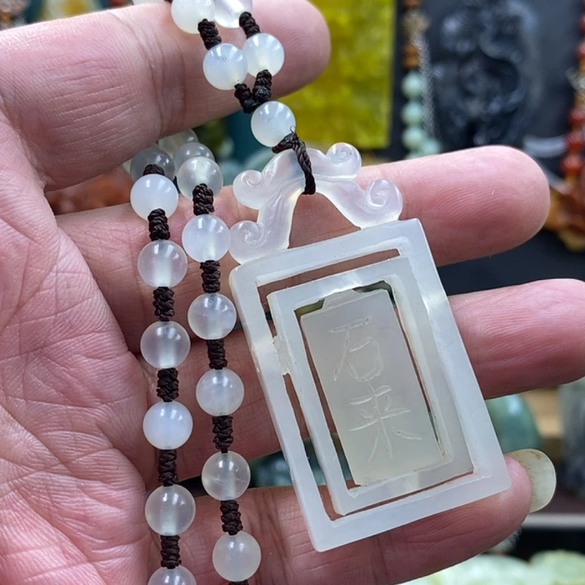 【闪购商品】未镶嵌蛇纹石玉吊坠