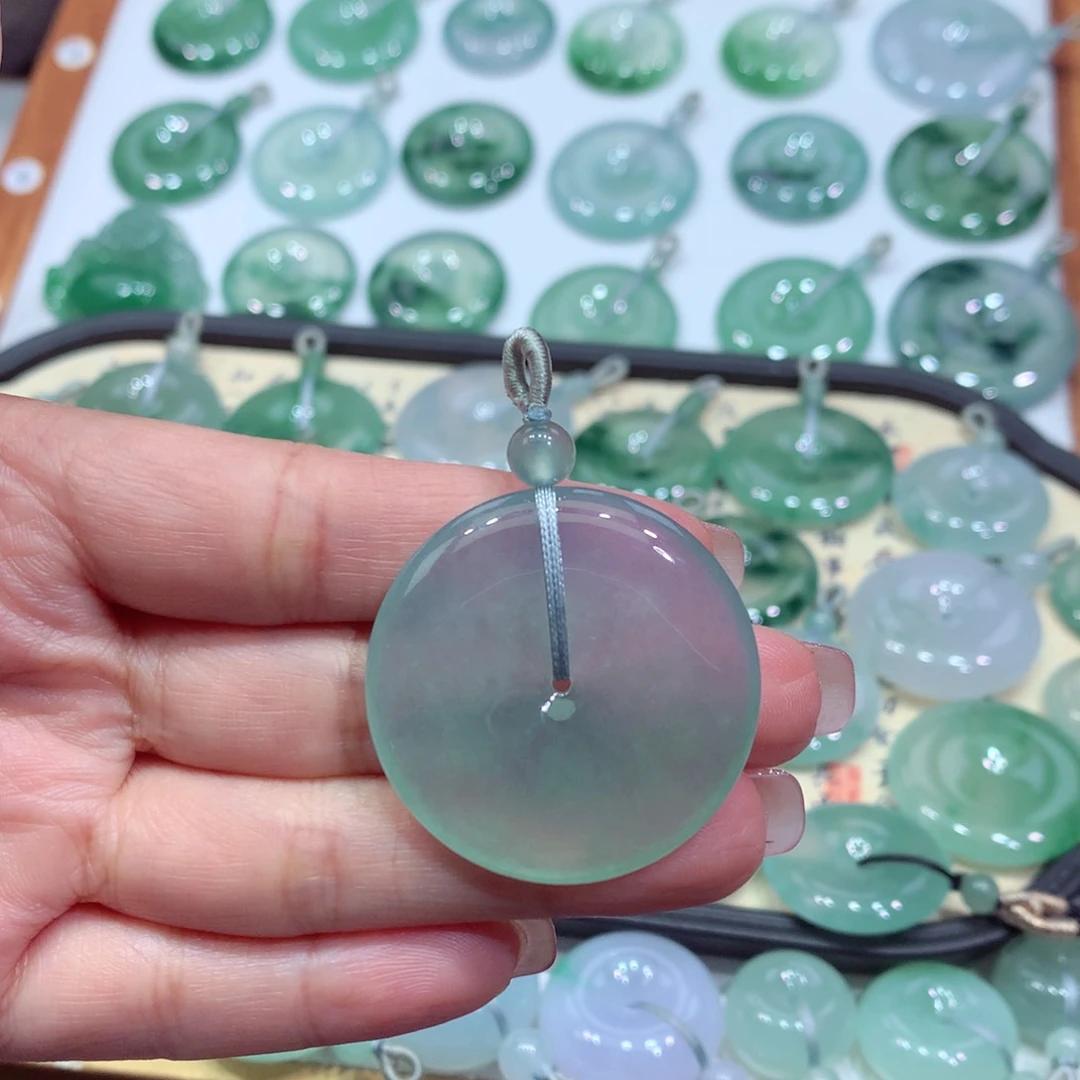 颈饰未镶嵌翡翠57尺寸35.1*5.6