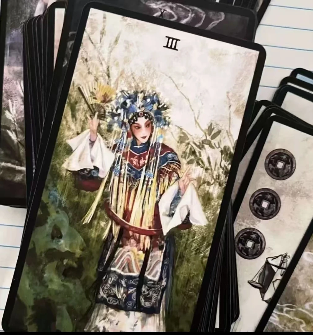 梨园绘梦国风经典普及韦塔罗牌taro初学者卡洛牌新手塔牌罗card罗