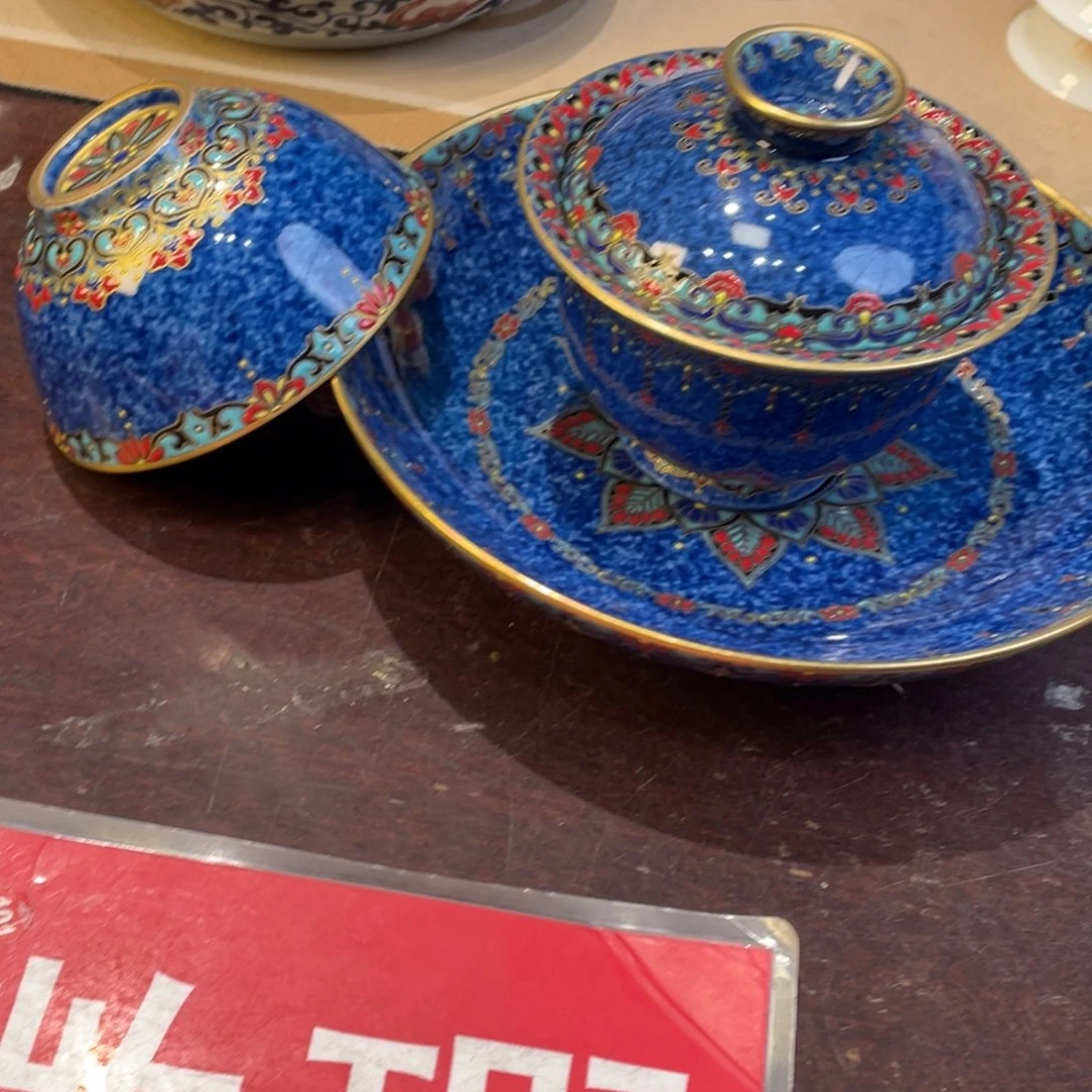 碟景德镇陶瓷就等下就