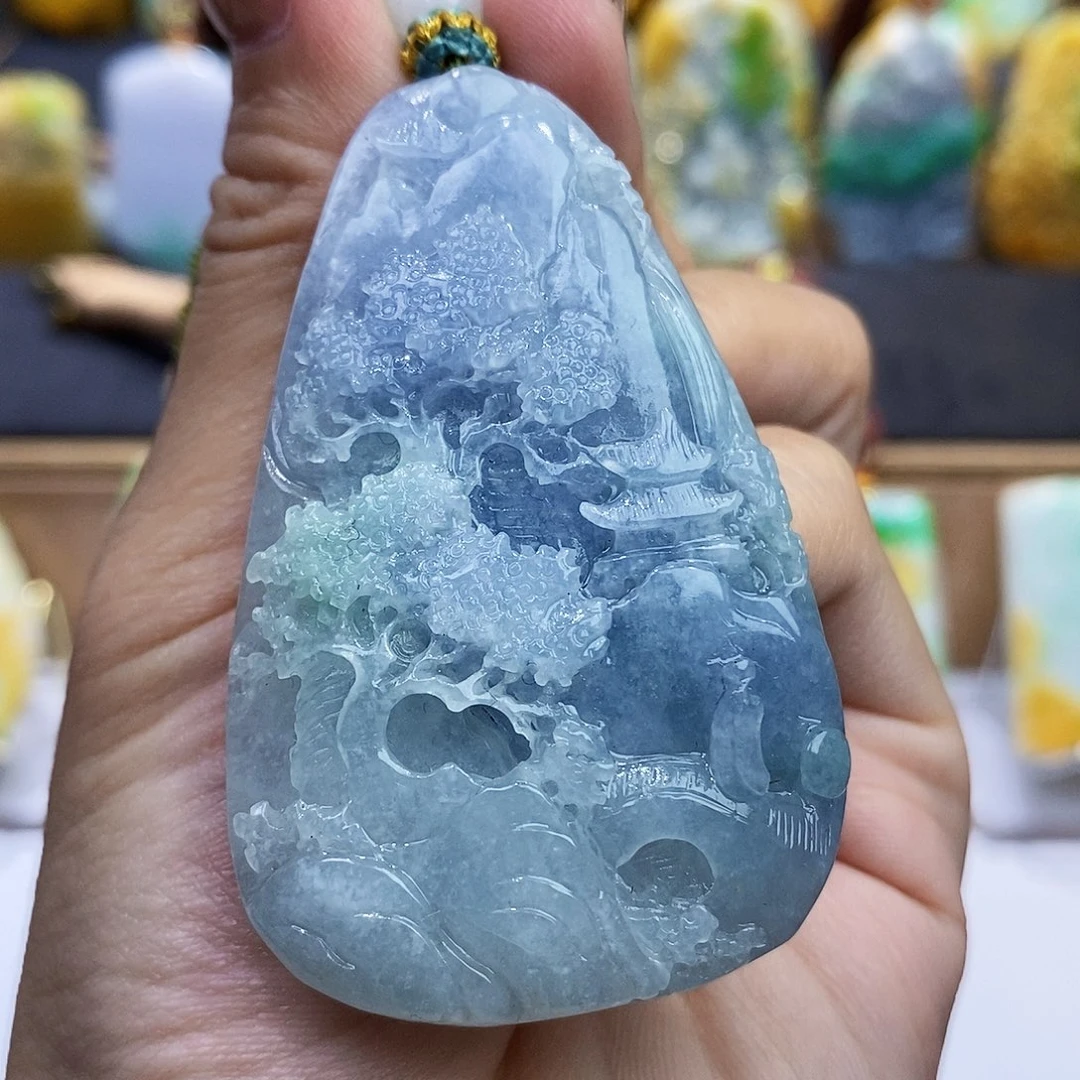 定制翡翠未镶嵌翡翠A货