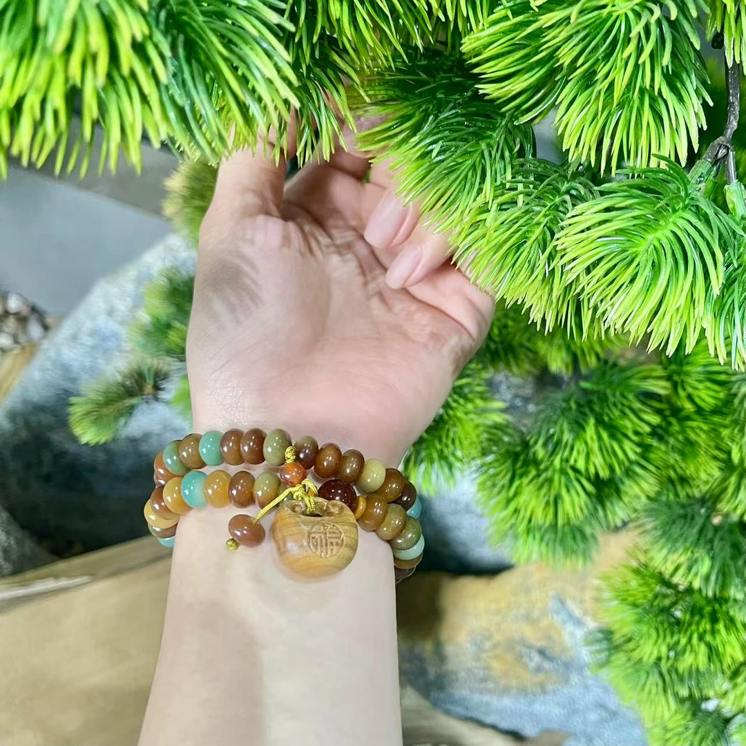 敦煌菩提双圈手串-精品手串(无礼盒)HN1501