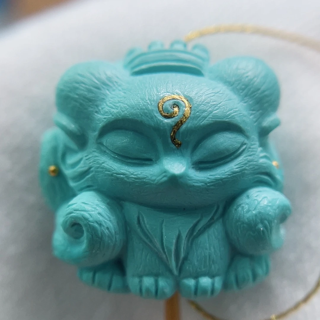 绿松石未镶嵌珠宝奇石