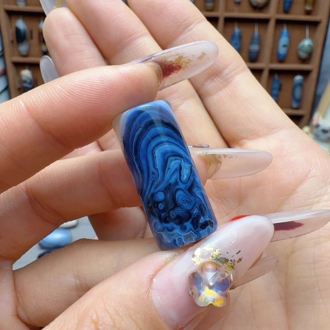 玛瑙/玉髓未镶嵌锁骨