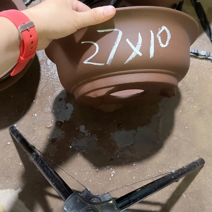 紫砂花盆破损包赔