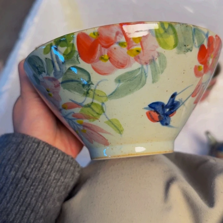瓷片景德镇陶瓷手工手绘