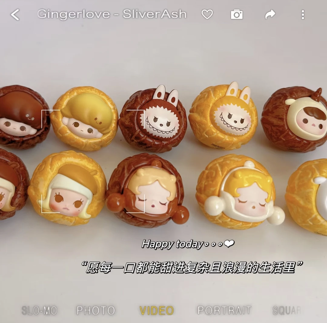 【踩后三】乐园限定爆米花吊卡萌粒潮玩盲盒