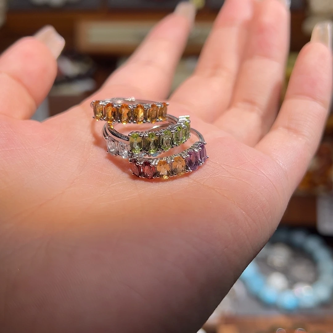 水晶手串未镶嵌天***?